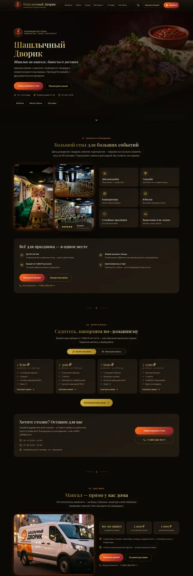 Сайты из портфолио, которые листаются сами